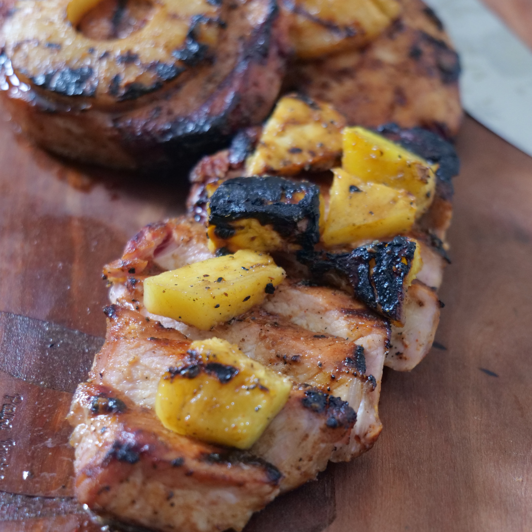 Smoked Pineapple Chicken & Chops – Papa Jacks Marinades