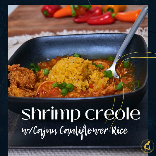 Shrimp Creole w/Cajun Cauliflower Rice