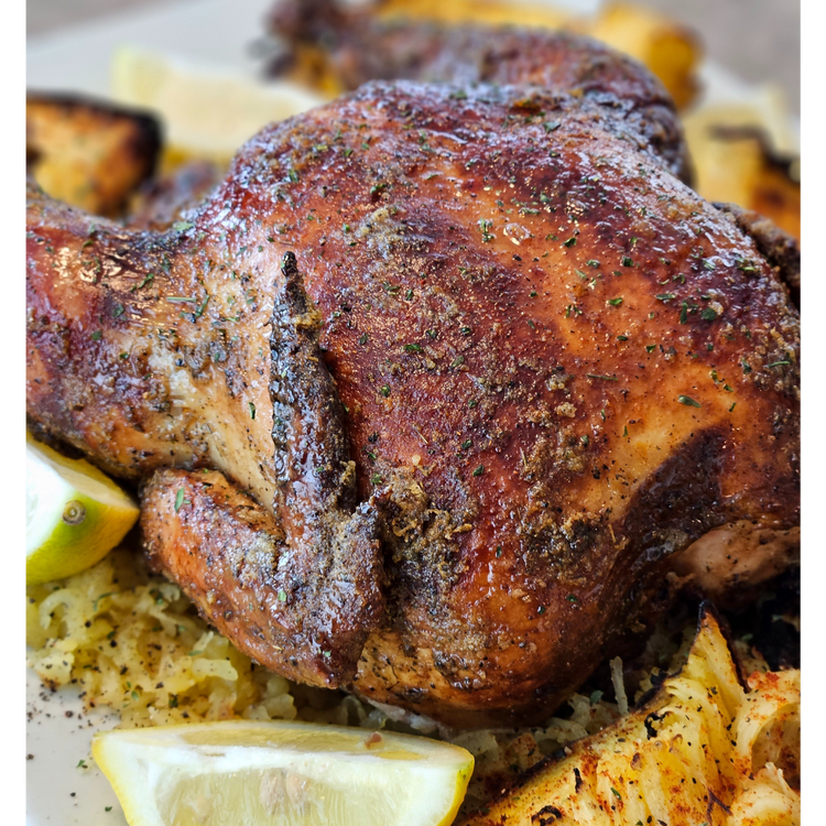 Lemon Thyme ButterBasted Chicken Papa Jacks Marinades