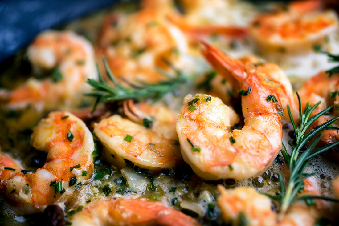 Garlic Shrimp Parmesan